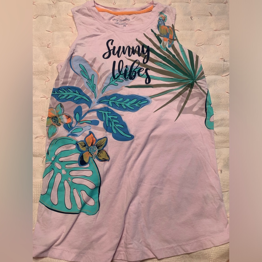Vera Bradley pajama tank top